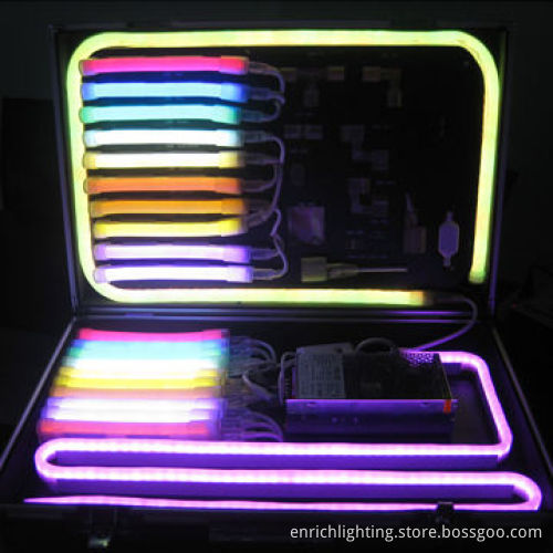 LED Neon Show Case, Various Colors, IP65 Rate, 50,000-hour Lifespan, 80 LEDs/mNew